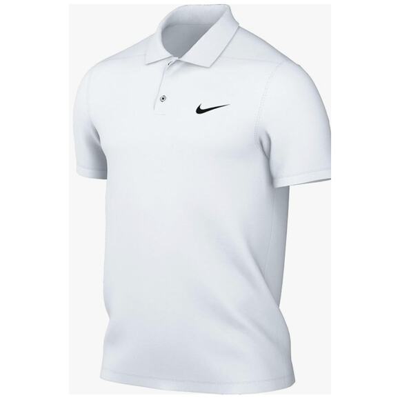 NikeCourt Dri-FIT Men's Tennis Polo (US, , X-Large, Regular, Regular, White) - Picture 1 of 7